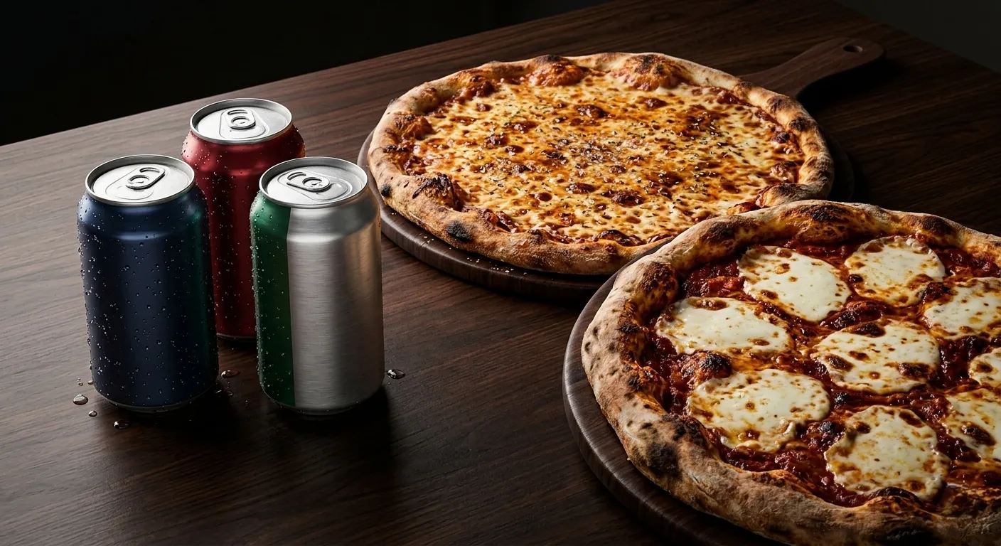Pizza Meal 7 at My Pizza Winnipeg — 2 halal pizzas, 10 wings, garlic bread, dips and 2 L pop